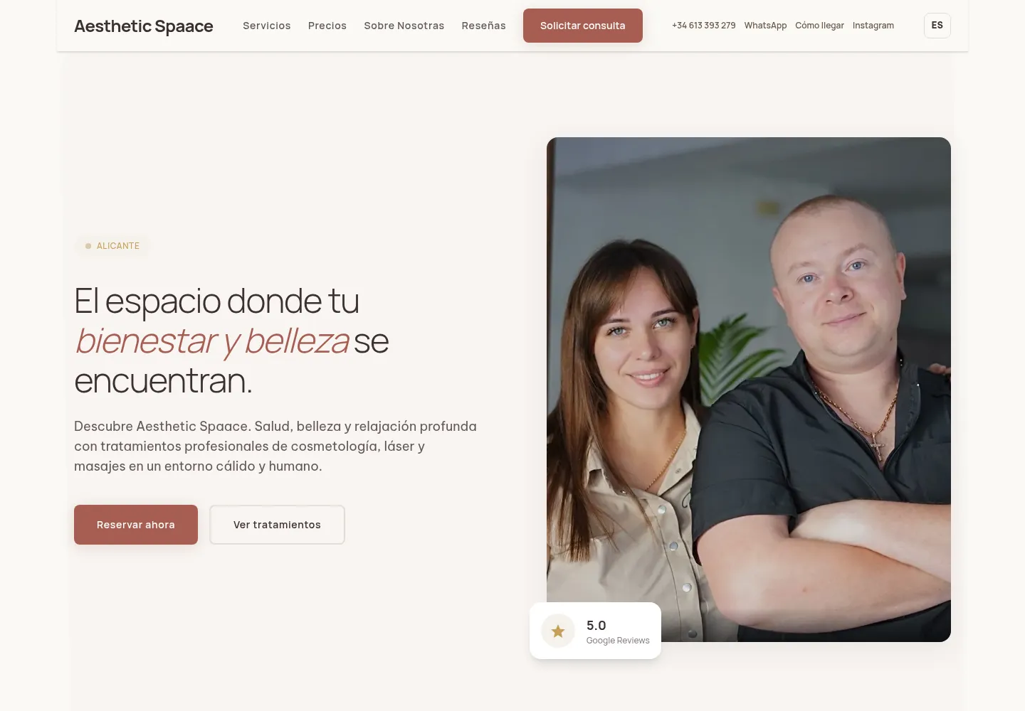 Aesthetic Spaace — Beauty, cosmetology, laser and massage